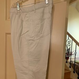 Crop pants and skirt